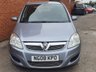 USED 2008 08 VAUXHALL ZAFIRA 1.6 LIFE 16V 5d 105 BHP 
