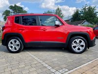 USED 2016 16 JEEP RENEGADE 1.4L LIMITED 5d 138 BHP JUST SERVICED & MOT'D