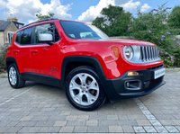 USED 2016 16 JEEP RENEGADE 1.4L LIMITED 5d 138 BHP JUST SERVICED & MOT'D