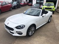 USED 2018 17 FIAT 124 1.4 SPIDER MULTIAIR LUSSO PLUS 2d 139 BHP FULL SPEC 124