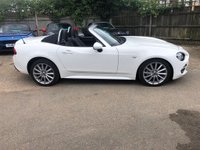 USED 2018 17 FIAT 124 1.4 SPIDER MULTIAIR LUSSO PLUS 2d 139 BHP FULL SPEC 124