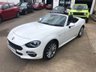 USED 2018 17 FIAT 124 1.4 SPIDER MULTIAIR LUSSO PLUS 2d 139 BHP FULL SPEC 124