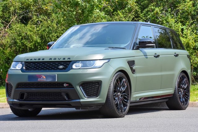 2016 16 Land Rover Range Rover Sport 5.0 V8 SVR 5d 543 BHP