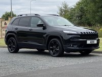 USED 2016 65 JEEP CHEROKEE 2.2 M-JET II NIGHT EAGLE 5d 197 BHP 4WD Edition Sat Nav Leather