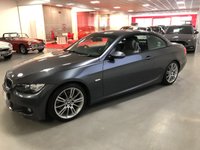 USED 2008 08 BMW 3 SERIES 3.0 330D M SPORT 2d 228 BHP * CLIMATE  CONTROL *  NAVIGATION * PARKING SENSORS * LEATHER TRIM * ALLOY WHEELS *