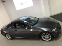USED 2008 08 BMW 3 SERIES 3.0 330D M SPORT 2d 228 BHP * CLIMATE  CONTROL *  NAVIGATION * PARKING SENSORS * LEATHER TRIM * ALLOY WHEELS *