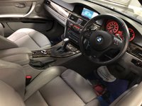 USED 2008 08 BMW 3 SERIES 3.0 330D M SPORT 2d 228 BHP * CLIMATE  CONTROL *  NAVIGATION * PARKING SENSORS * LEATHER TRIM * ALLOY WHEELS *