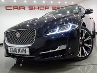 USED 2018 18 JAGUAR XJ 3.0 D V6 (300 PS) PORTFOLIO AUTO (S/S) 4DR + NAV + PANORAMIC ROOF + E/M/HEAT/COOL/MASSAGE QUILTED LEATHERS + KEYLESS + CRUISE + M/MEDIA + SOFT CLOSE + E/BLIND + BLIND SPOT + LEDS + 360 CAMERA + 360 PARK + E/BOOT + 20 S PANROOF+20 S+LEDS+360 CAM+MASSAGE LEATHER+NAV+CRUISE