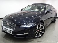 USED 2018 18 JAGUAR XJ 3.0 D V6 (300 PS) PORTFOLIO AUTO (S/S) 4DR + NAV + PANORAMIC ROOF + E/M/HEAT/COOL/MASSAGE QUILTED LEATHERS + KEYLESS + CRUISE + M/MEDIA + SOFT CLOSE + E/BLIND + BLIND SPOT + LEDS + 360 CAMERA + 360 PARK + E/BOOT + 20 S PANROOF+20 S+LEDS+360 CAM+MASSAGE LEATHER+NAV+CRUISE