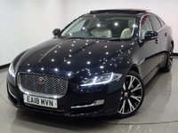 USED 2018 18 JAGUAR XJ 3.0 D V6 (300 PS) PORTFOLIO AUTO (S/S) 4DR + NAV + PANORAMIC ROOF + E/M/HEAT/COOL/MASSAGE QUILTED LEATHERS + KEYLESS + CRUISE + M/MEDIA + SOFT CLOSE + E/BLIND + BLIND SPOT + LEDS + 360 CAMERA + 360 PARK + E/BOOT + 20 S PANROOF+20 S+LEDS+360 CAM+MASSAGE LEATHER+NAV+CRUISE