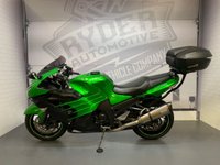 USED 2015 15 KAWASAKI ZZR 1400 FEF, ABS  WITH LEO VINCE RACE EXHAUSTS