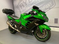 USED 2015 15 KAWASAKI ZZR 1400 FEF, ABS  WITH LEO VINCE RACE EXHAUSTS