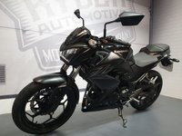 USED 2017 17 KAWASAKI Z300 BGF ABS  ONLY 4,598 MILES FROM NEW