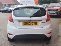 USED 2012 62 FORD FIESTA 1.2 ZETEC 3d 81 BHP 