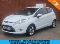 USED 2012 62 FORD FIESTA 1.2 ZETEC 3d 81 BHP 