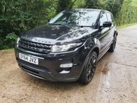 USED 2014 64 LAND ROVER RANGE ROVER EVOQUE 2.2 SD4 DYNAMIC LUX 5d 190 BHP ZERO DEPOSIT FINANCE AVAILABLE