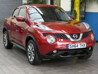 USED 2014 64 NISSAN JUKE 1.5 TEKNA DCI 5d 110 BHP &pound;20 ROAD TAX SAT NAV LEATHER HEATED SEATS
