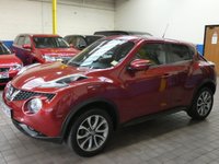 USED 2014 64 NISSAN JUKE 1.5 TEKNA DCI 5d 110 BHP &pound;20 ROAD TAX SAT NAV LEATHER HEATED SEATS