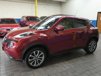 USED 2014 64 NISSAN JUKE 1.5 TEKNA DCI 5d 110 BHP &pound;20 ROAD TAX SAT NAV LEATHER HEATED SEATS