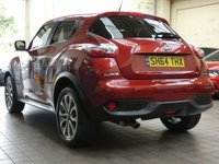 USED 2014 64 NISSAN JUKE 1.5 TEKNA DCI 5d 110 BHP &pound;20 ROAD TAX SAT NAV LEATHER HEATED SEATS