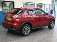 USED 2014 64 NISSAN JUKE 1.5 TEKNA DCI 5d 110 BHP &pound;20 ROAD TAX SAT NAV LEATHER HEATED SEATS