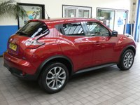 USED 2014 64 NISSAN JUKE 1.5 TEKNA DCI 5d 110 BHP &pound;20 ROAD TAX SAT NAV LEATHER HEATED SEATS