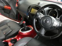 USED 2014 64 NISSAN JUKE 1.5 TEKNA DCI 5d 110 BHP &pound;20 ROAD TAX SAT NAV LEATHER HEATED SEATS
