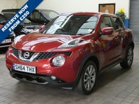 USED 2014 64 NISSAN JUKE 1.5 TEKNA DCI 5d 110 BHP &pound;20 ROAD TAX SAT NAV LEATHER HEATED SEATS