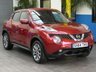 USED 2014 64 NISSAN JUKE 1.5 TEKNA DCI 5d 110 BHP &pound;20 ROAD TAX SAT NAV LEATHER HEATED SEATS
