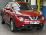 USED 2014 64 NISSAN JUKE 1.5 TEKNA DCI 5d 110 BHP &pound;20 ROAD TAX SAT NAV LEATHER HEATED SEATS