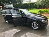 USED 2014 14 BMW 1 SERIES 1.6 116D EFFICIENTDYNAMICS BUSINESS 5d 114 BHP NO ROAD TAX, HUGE SPECIFICATION AND FULL SERVICE HISTORY !!
