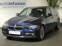 USED 2016 66 BMW 3 SERIES 2.0 330E LUXURY 4d 249 BHP &pound;0 ROAD TAX SAT NAV LEATHER VAT Q