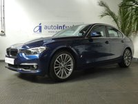 USED 2016 66 BMW 3 SERIES 2.0 330E LUXURY 4d 249 BHP &pound;0 ROAD TAX SAT NAV LEATHER VAT Q