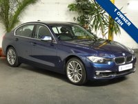 USED 2016 66 BMW 3 SERIES 2.0 330E LUXURY 4d 249 BHP &pound;0 ROAD TAX SAT NAV LEATHER VAT Q