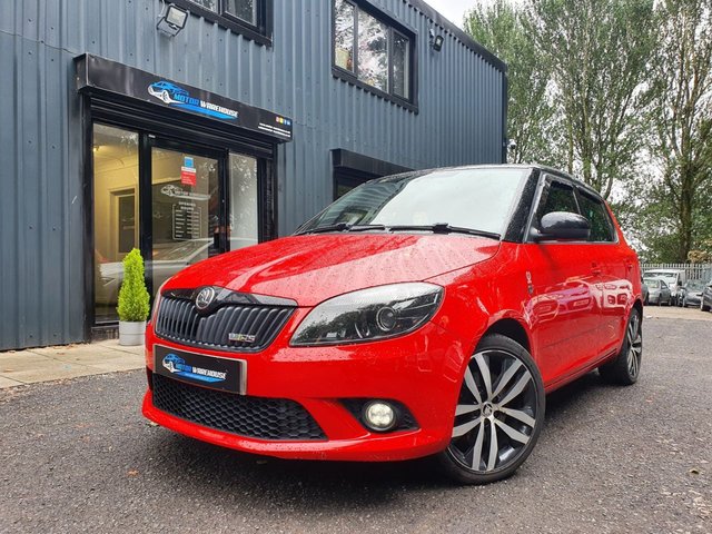 2013 63 Skoda Fabia 1.4 VRS DSG 5d 180 BHP