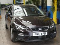 USED 2018 18 SEAT LEON 1.4 ECOTSI FR TECHNOLOGY DSG 5d 148 BHP SAT NAV PART LEATHER INTERIOR