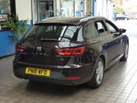 USED 2018 18 SEAT LEON 1.4 ECOTSI FR TECHNOLOGY DSG 5d 148 BHP SAT NAV PART LEATHER INTERIOR