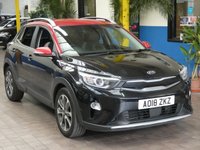 USED 2018 18 KIA STONIC 1.0 FIRST EDITION 5d 118 BHP SAT NAV PART LEATHER INTERIOR