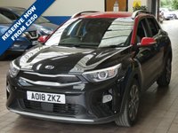 USED 2018 18 KIA STONIC 1.0 FIRST EDITION 5d 118 BHP SAT NAV PART LEATHER INTERIOR