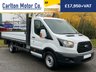 USED 2017 17 FORD TRANSIT 350 TDCi 130 L4 DROPSIDE 14ft ALLOY BODY ( D/S ) SRW 4 metre Body / Good Payload