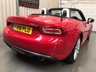 USED 2018 18 FIAT 124 1.4 SPIDER MULTIAIR LUSSO PLUS 2d 139 BHP FINANCE RATES  FROM 6.9 % APR