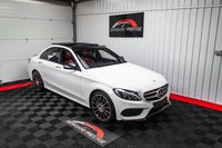 USED 2015 15 MERCEDES-BENZ C CLASS 2.1 C250 BLUETEC AMG LINE PREMIUM 4d 204 BHP SAT NAV+HEATED SEATS