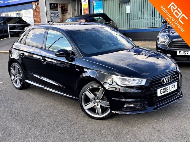 2018 18 Audi A1 1.4 SPORTBACK TFSI BLACK EDITION NAV 5d 123 BHP