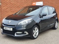 USED 2012 62 RENAULT SCENIC 1.5 DYNAMIQUE TOMTOM ENERGY DCI S/S 5d 110 BHP 