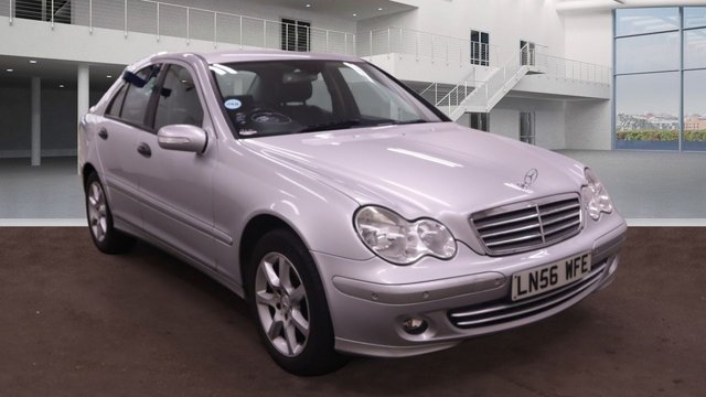 2006 56 Mercedes-Benz C Class 1.8 C180 KOMPRESSOR CLASSIC SE 4d 141 BHP