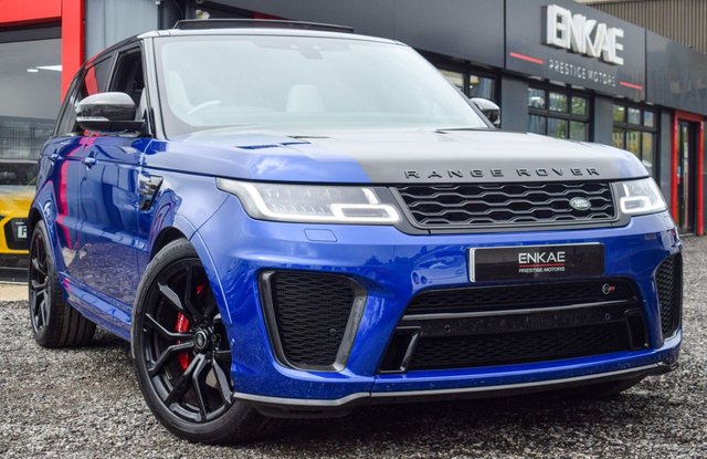 2018 68 Land Rover Range Rover Sport Svr LAND ROVER RANGE ROVER SPORT 5.0 SVR 5d 567 BHP