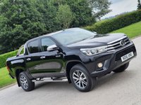 USED 2016 16 TOYOTA HI-LUX 2.4 INVINCIBLE 4WD D-4D DCB 148 BHP SAT NAV+R CAMERA +3 KEYS , NO VAT