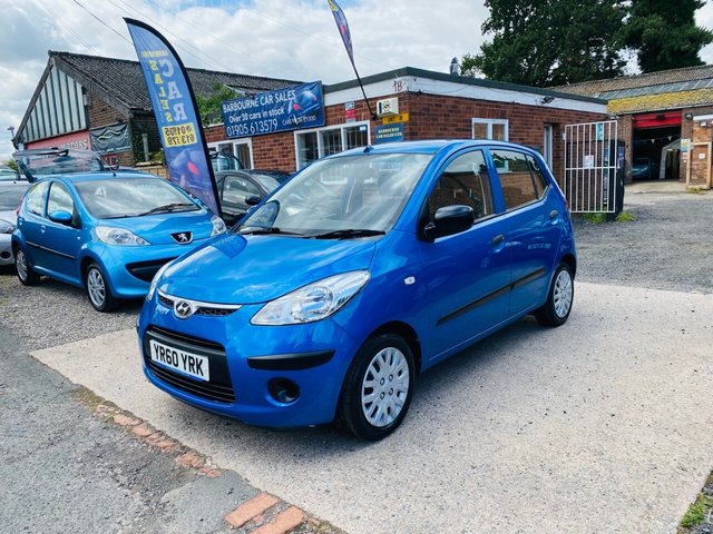 2010 60 Hyundai I10 1.2L CLASSIC 5d 77 BHP