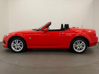USED 2014 14 MAZDA MX-5 1.8 I ROADSTER SE 2d 125 BHP Super High Gloss red in stock ready for suimmer breeze cruising FREE UK  DELIVERY
