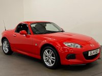 USED 2014 14 MAZDA MX-5 1.8 I ROADSTER SE 2d 125 BHP Super High Gloss red in stock ready for suimmer breeze cruising FREE UK  DELIVERY